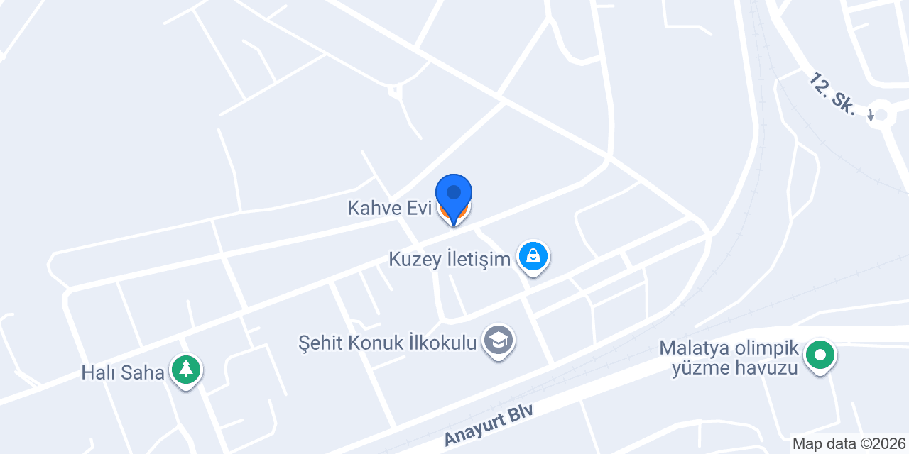Kahve Evi konumu