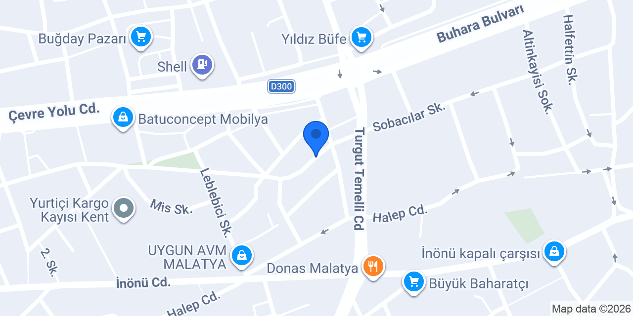Sıhhat Veteriner Kliniği konumu