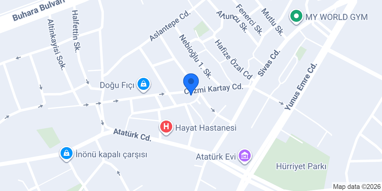 Akkaya Mobilya Mutfak konumu