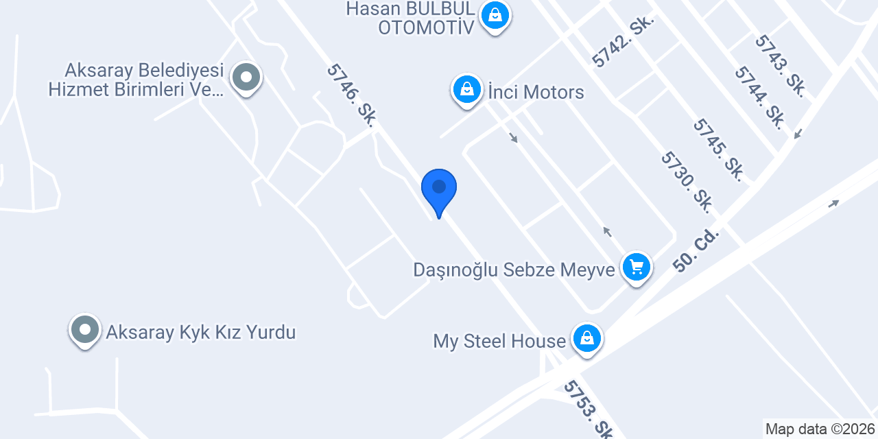 Vitrin Auto konumu