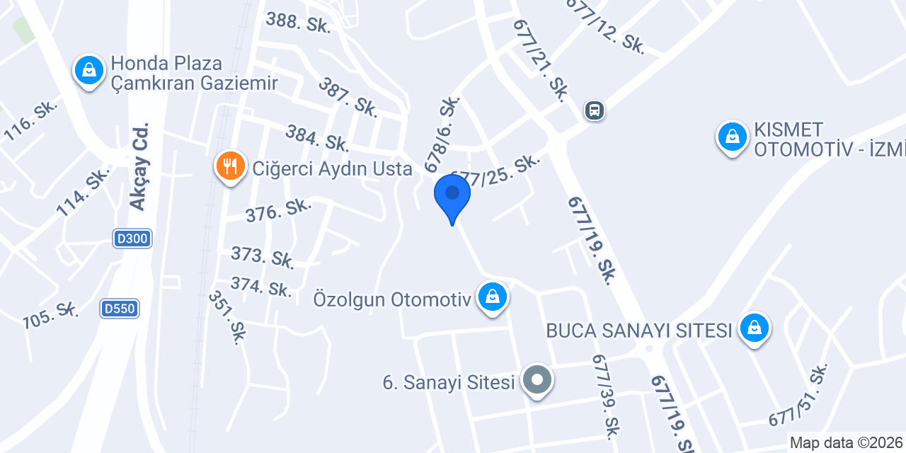 U-CAR VOLVO ÖZEL SERVİS konumu