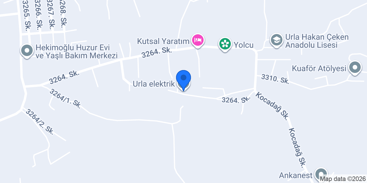 Urla elektrik konumu