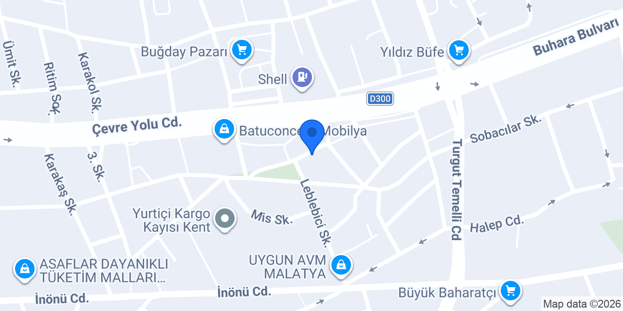 Yiğit Doğalgaz ve Sıhhi Tesisat konumu