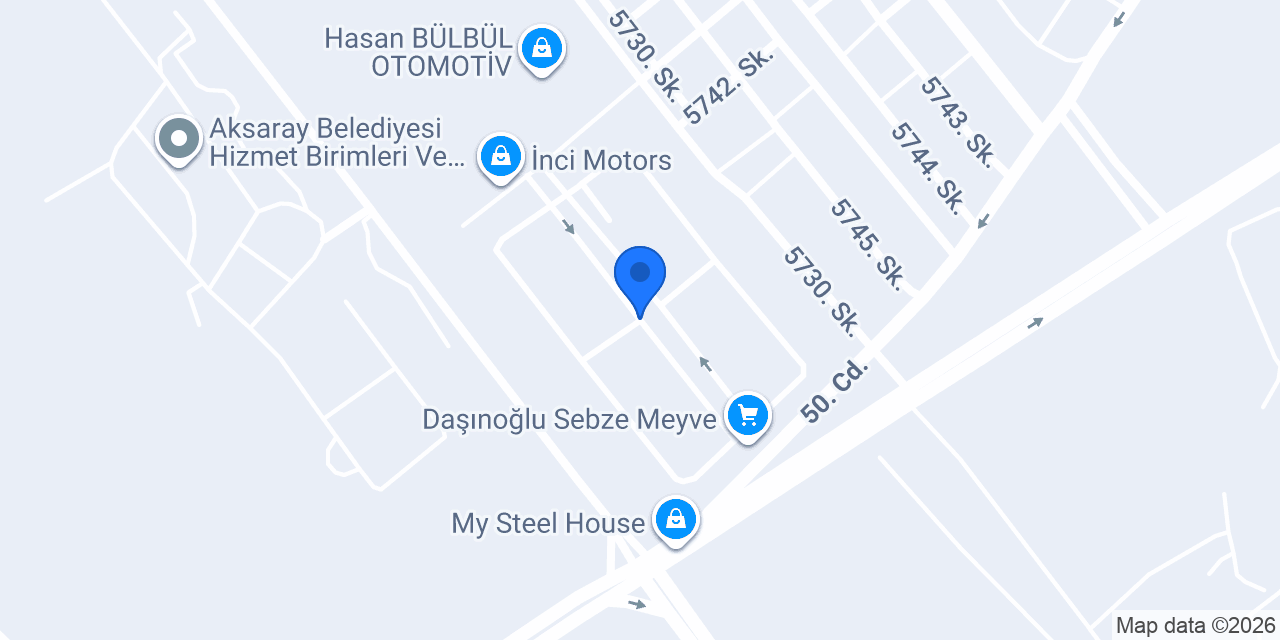 Aksey Gıda konumu