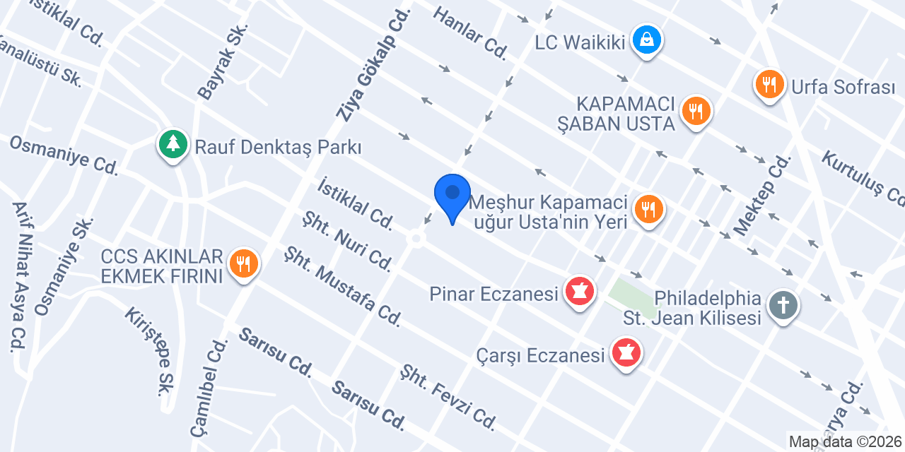 Nilüfer Çiçekçilik konumu