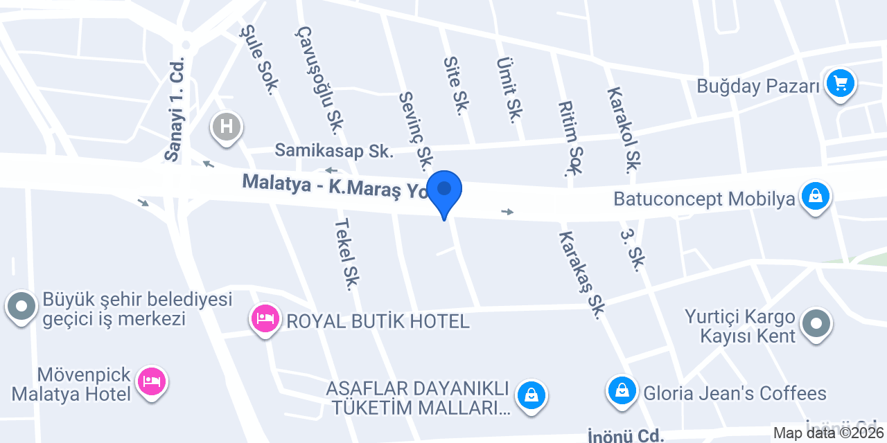 PETLAS-Oto Kaçar konumu