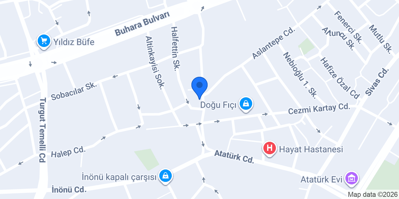 Önen Eczanesi konumu