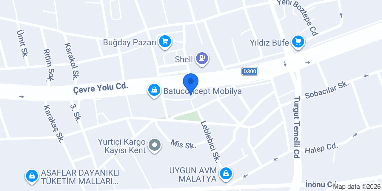 Hiram Sigorta Acenteliği konumu