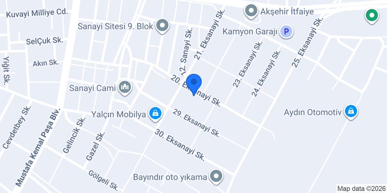 Akın Pres konumu