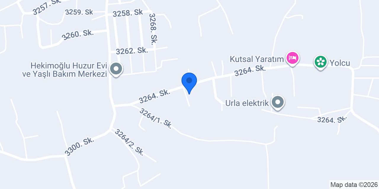 Urla Viva Havuz konumu