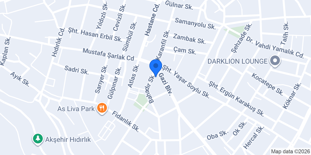 Adana's Tatlı-Dondurma konumu
