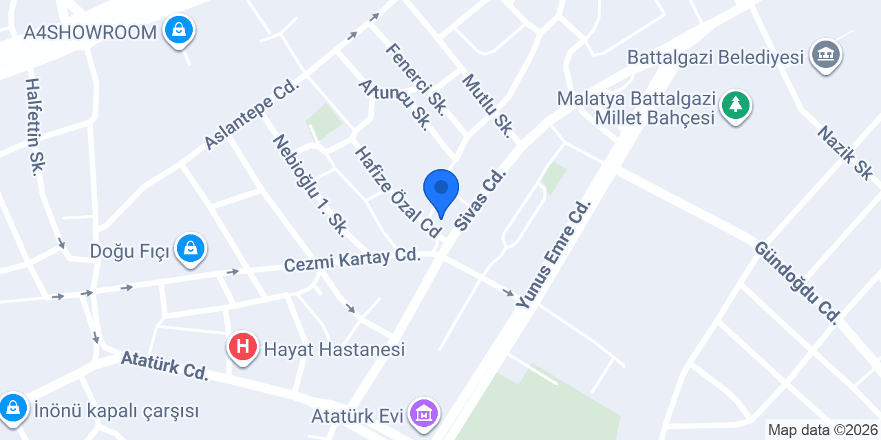 Yunus Efendi Bakery konumu