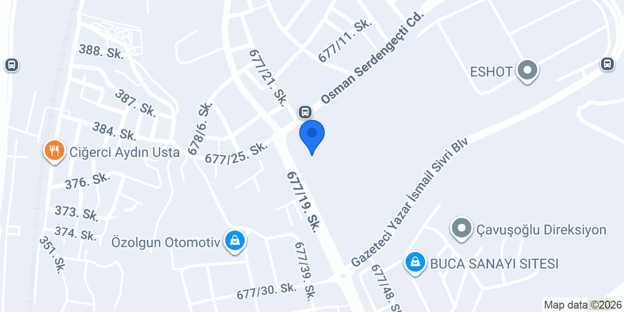 TOPÇU AUTO konumu