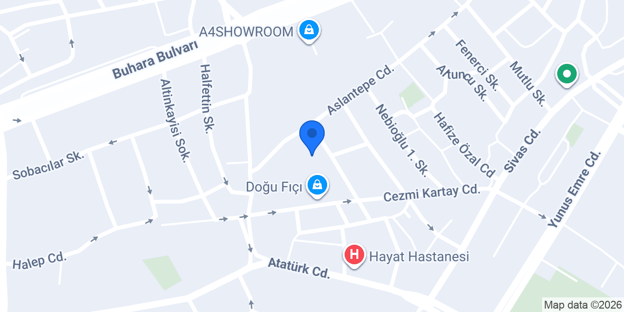 Malatya Merkez Çilingir konumu