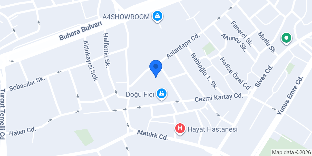 Anıl Elektrik konumu