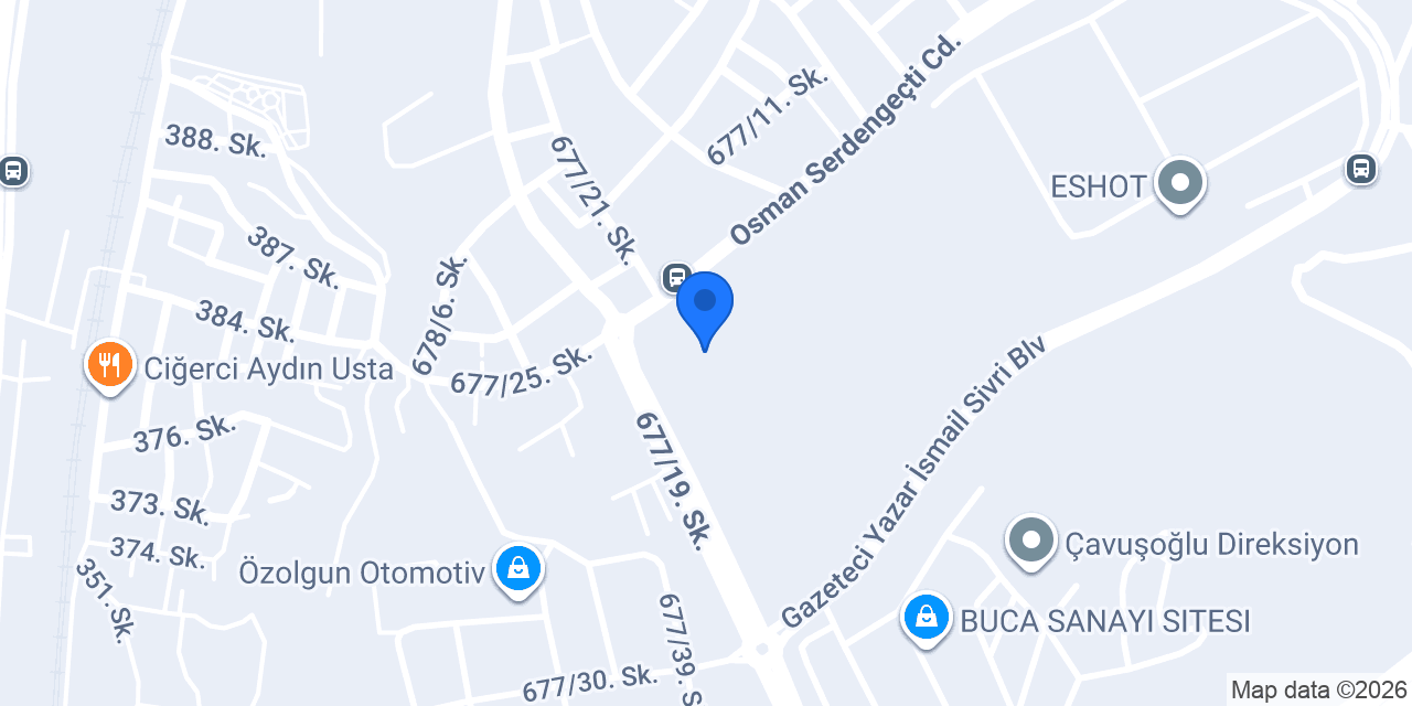 Yücelefe Otomotiv konumu
