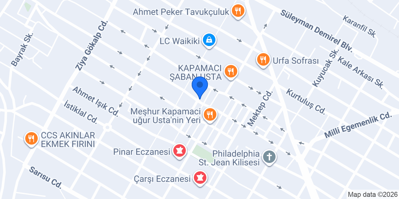 Sağlık Eczanesi konumu