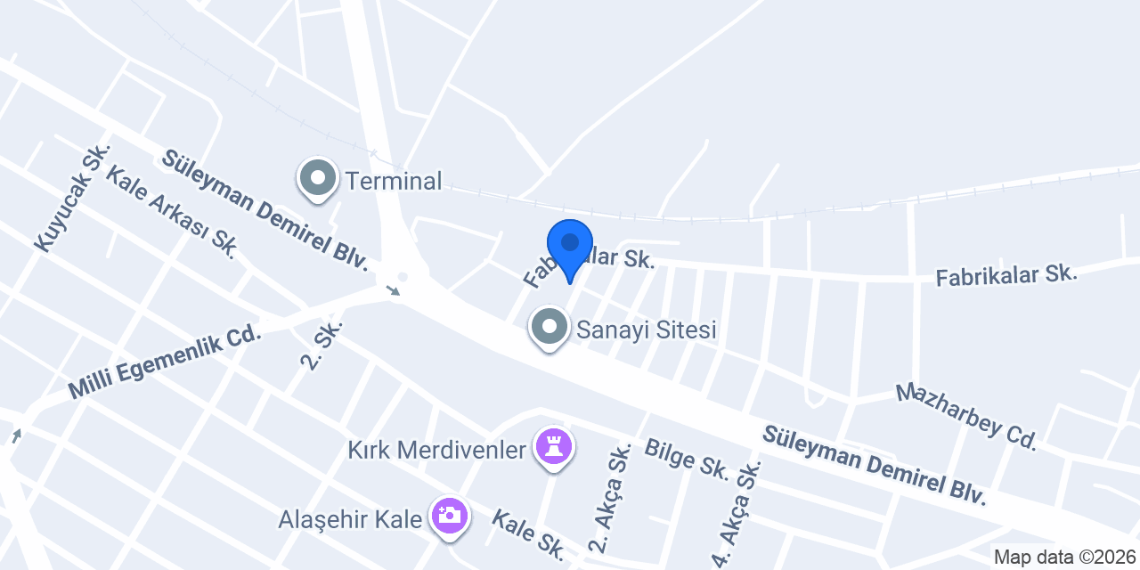 Cirit Oto Tamir konumu