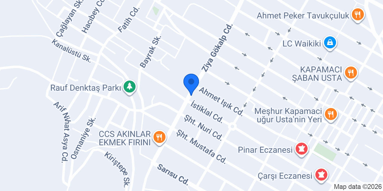 Alâ Psikoteknik Değerlendirme Merkezi konumu