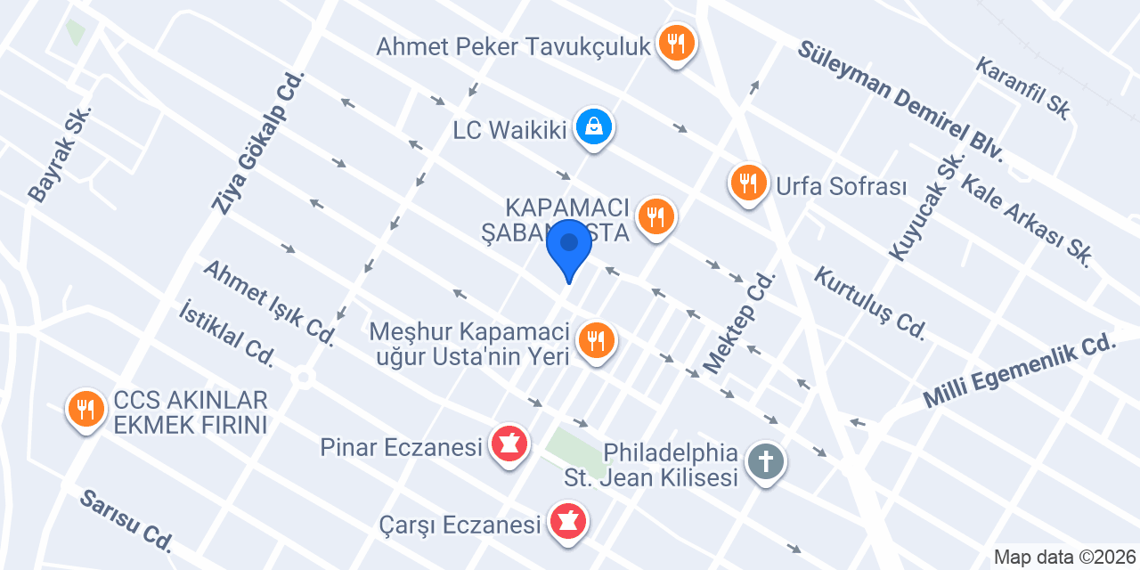 Av. Murat Şahin GÜLEÇ konumu