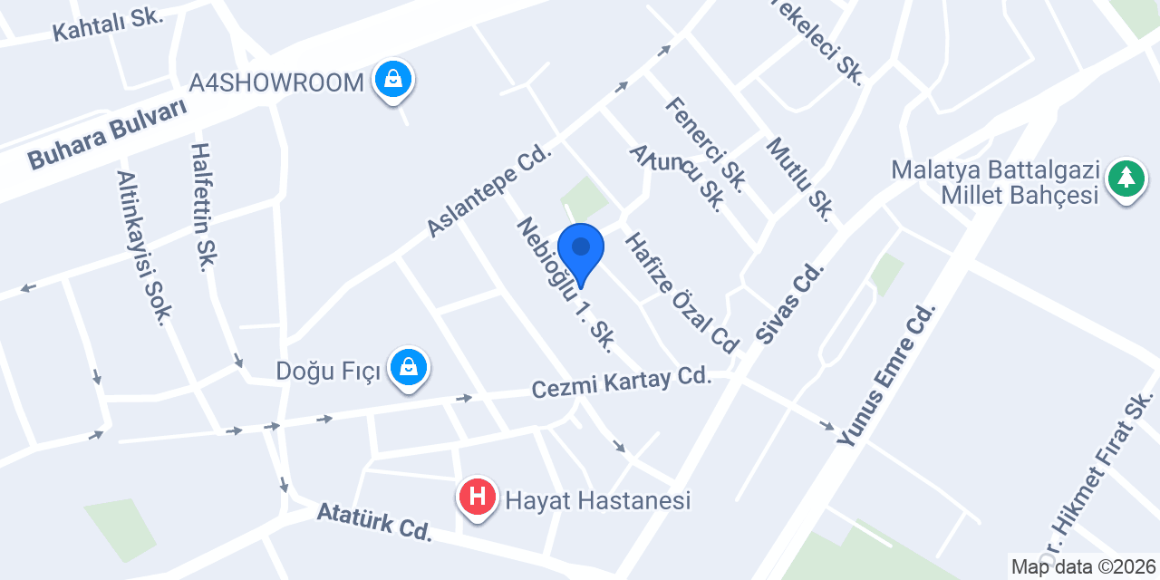 ÇOLAK TEKSTİL konumu