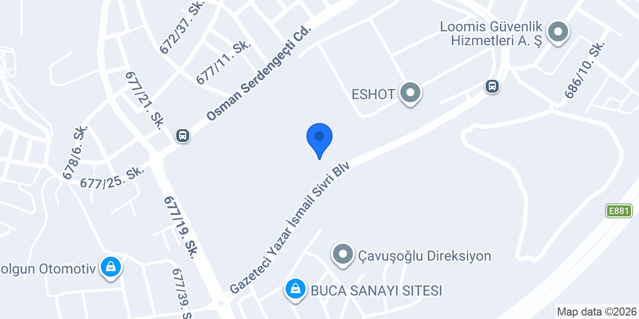 BEGOĞLU OTOMOTİV konumu