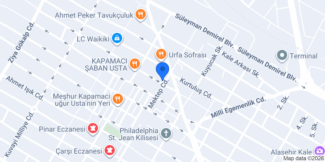 Saray Mobilya konumu