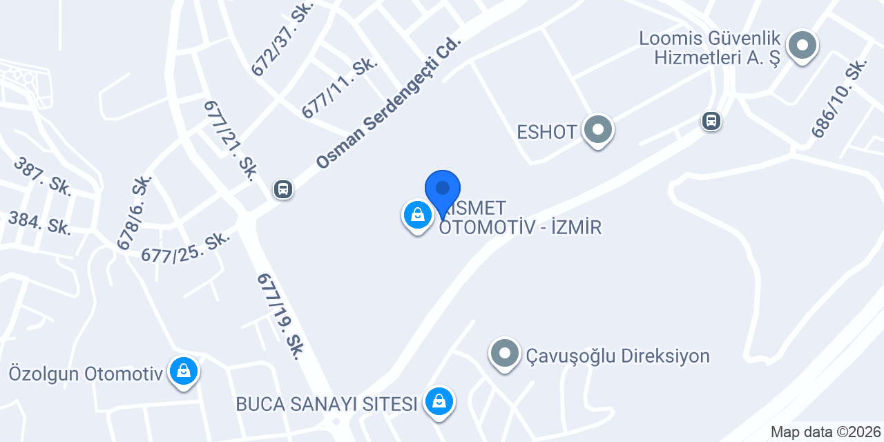 Osmanoğulları Otokent Büfe konumu