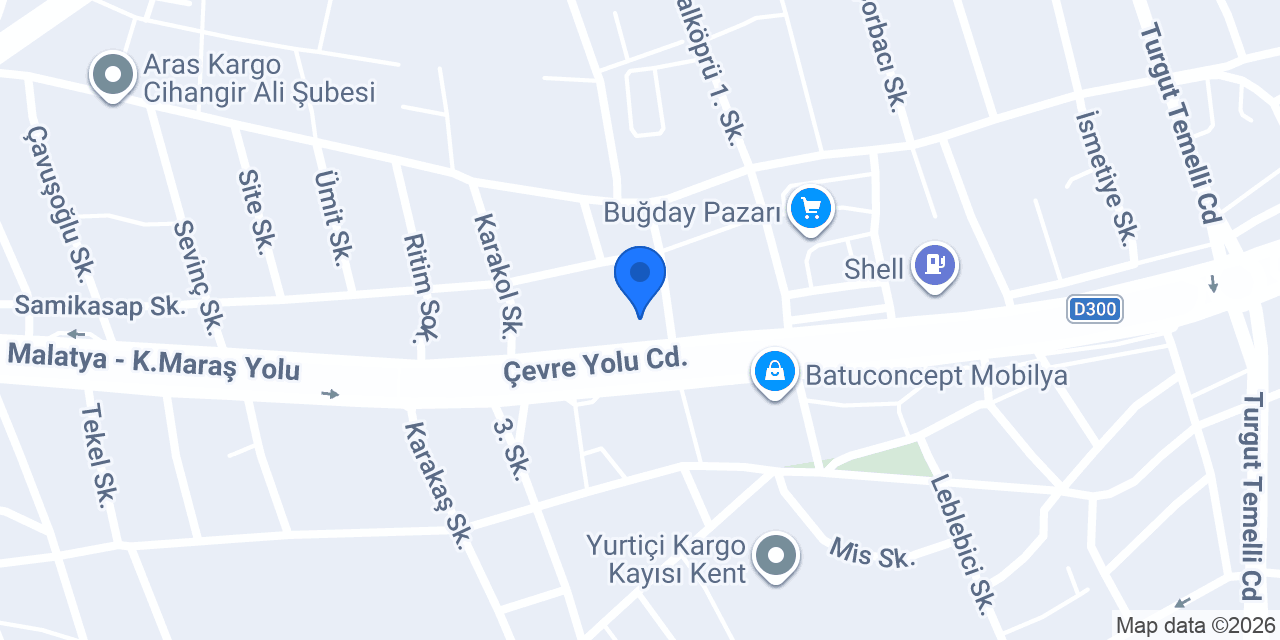 ÖZDEMİROTOLASTİK konumu