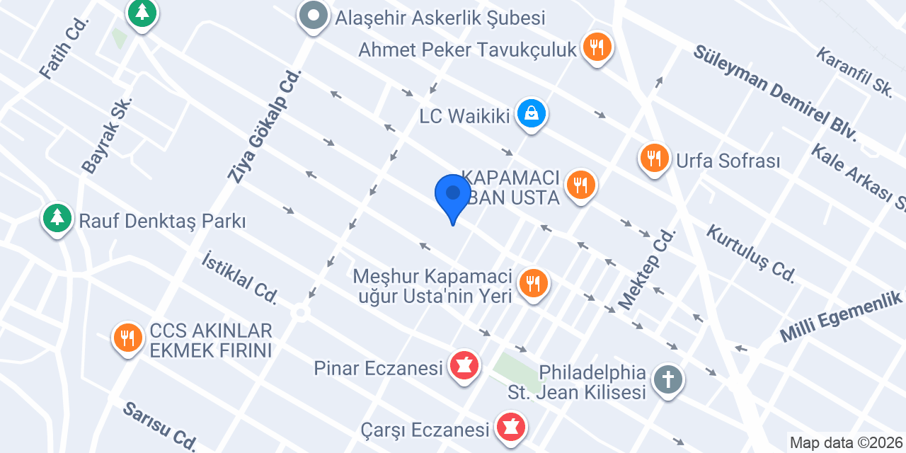 Av.Tolga ŞIRAY konumu