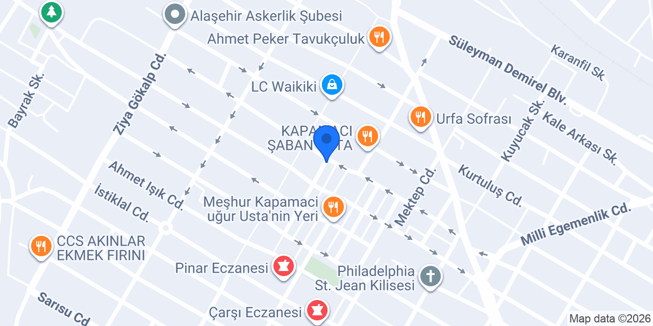 CEK YAPI İnşaat konumu