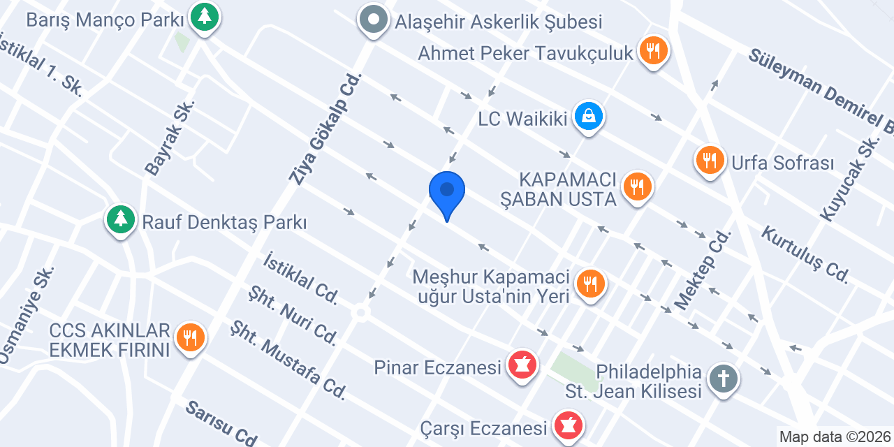 Sigorta Win Alaşehir Pera Şube konumu