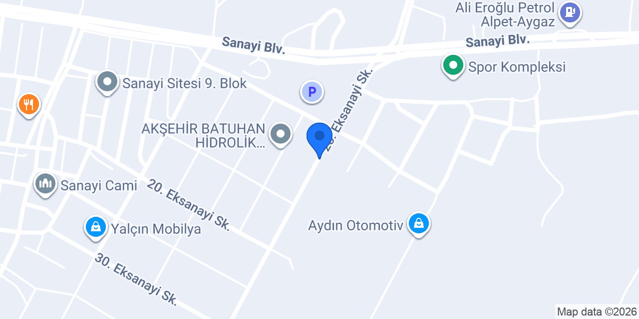 Önder mühendislik Akşehir konumu
