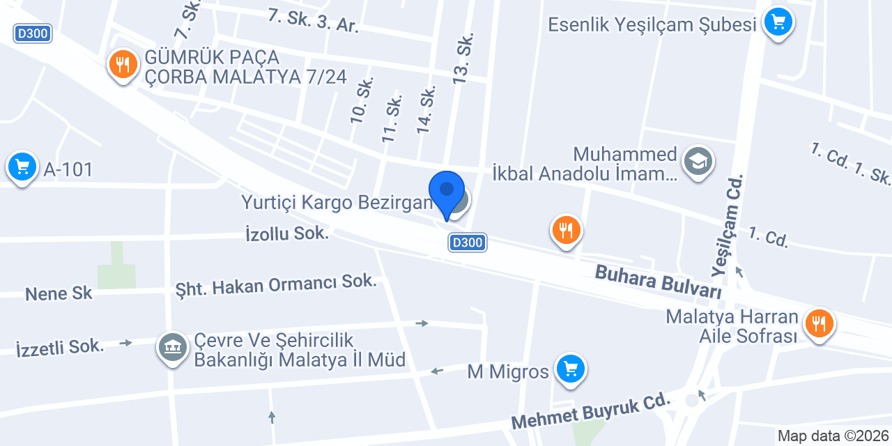 Orkide Eczanesi konumu
