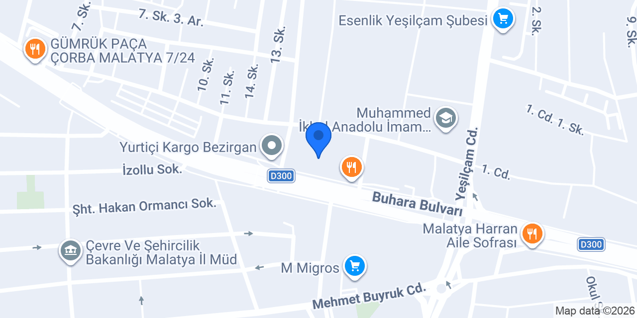 İskoop Beydağı Şube konumu