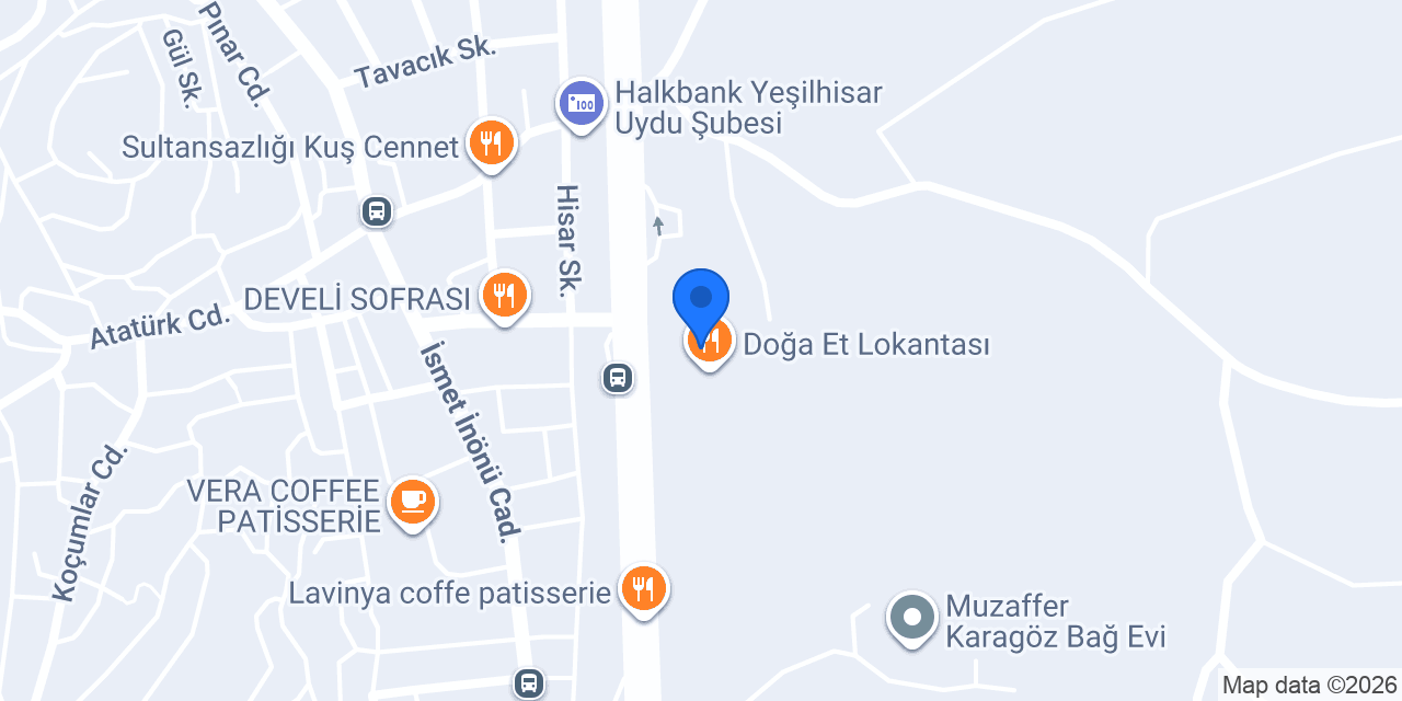Doğa mini market konumu