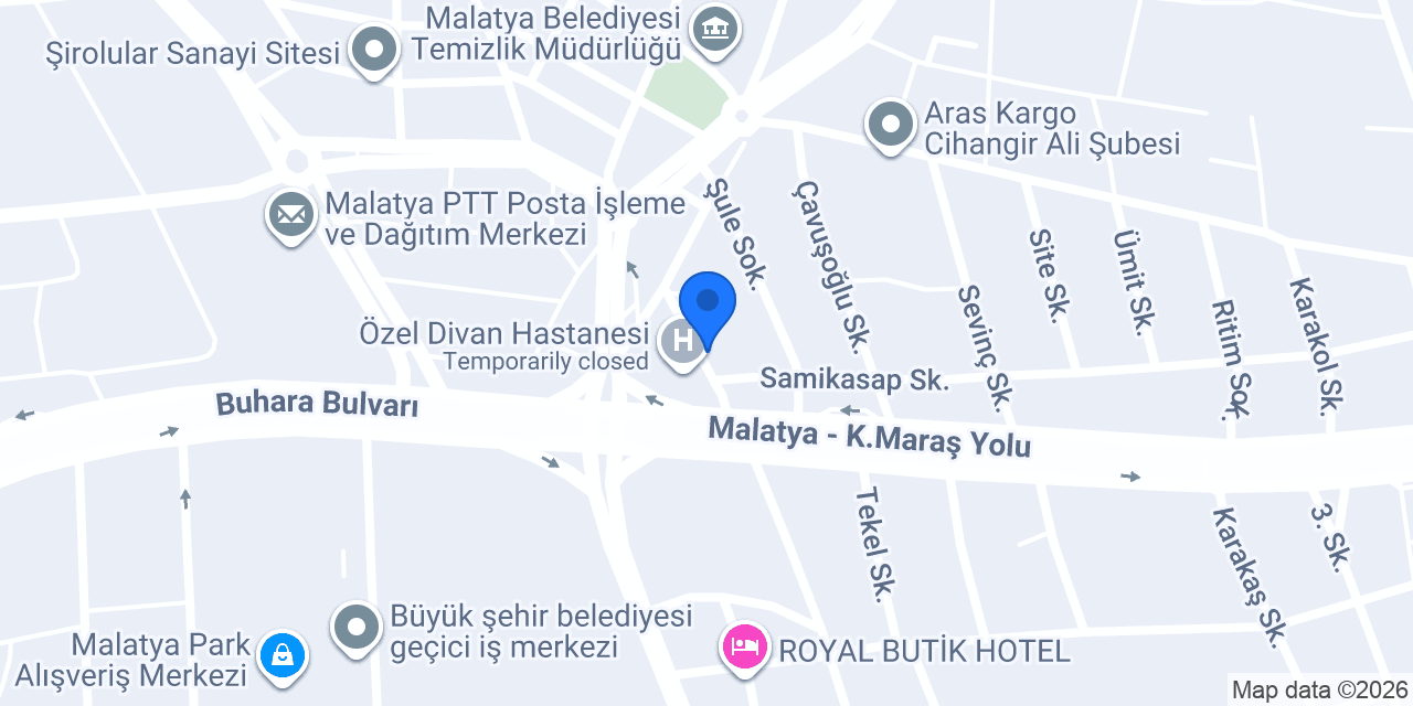 Güven Bisiklet Malatya konumu