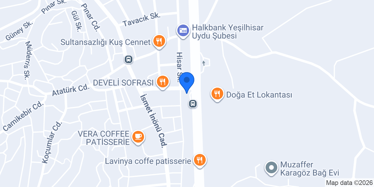 Süha Turizm konumu