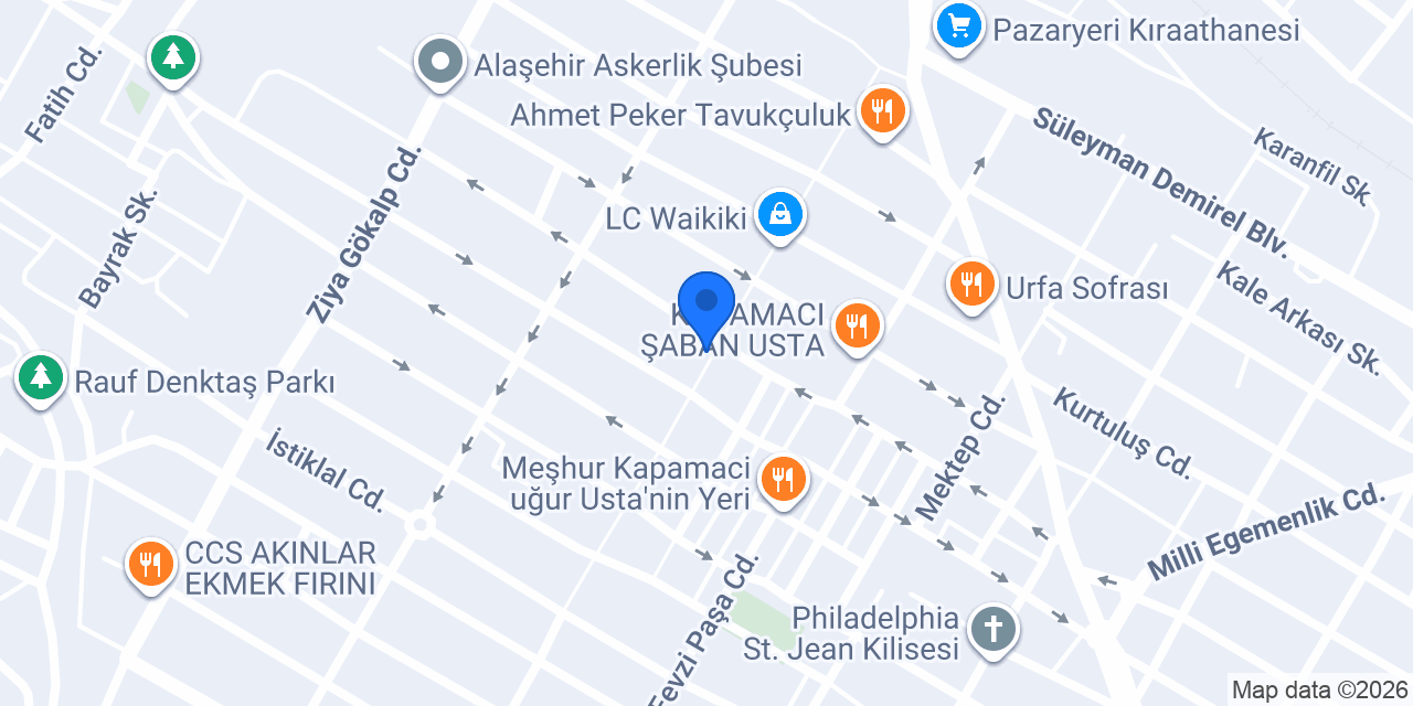 Cep Klinik konumu