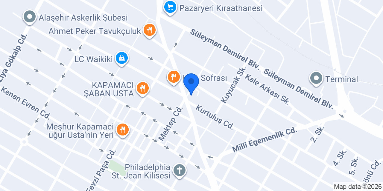 GÜLÇİN ÇİÇEKÇİLİK konumu