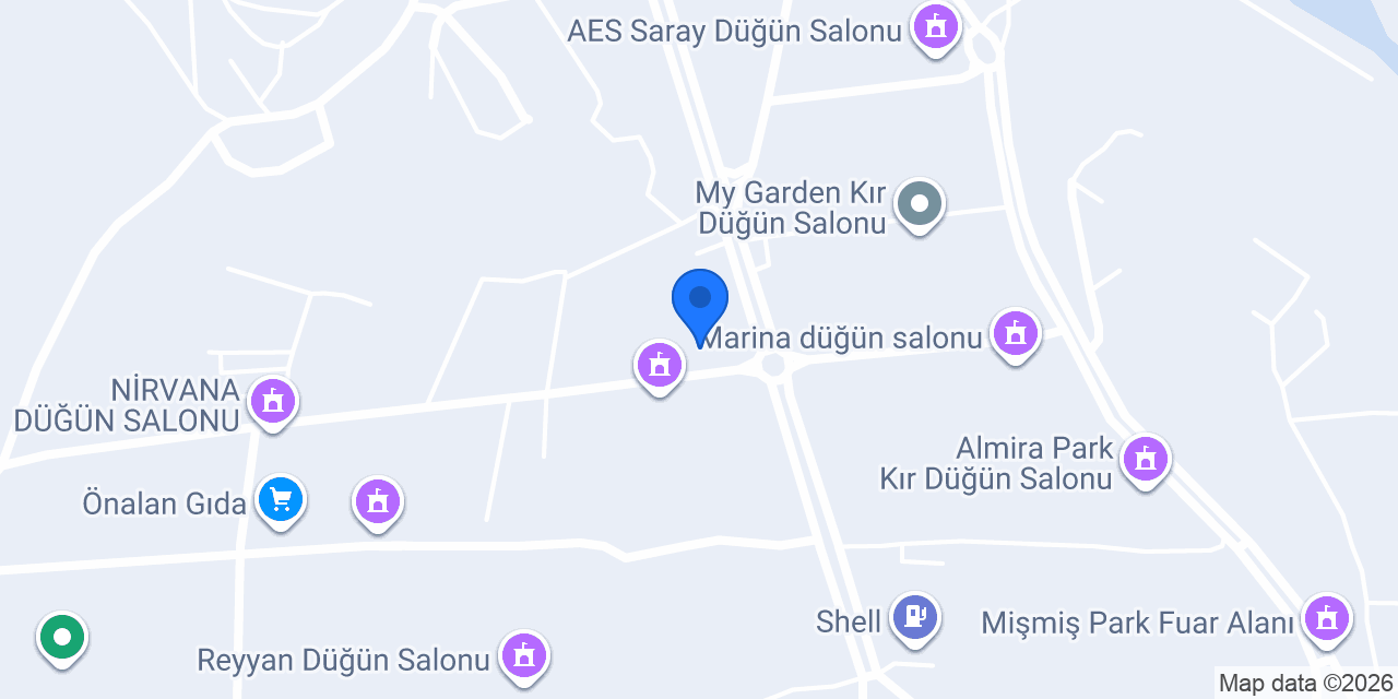 MALATYA KIR DÜĞÜN SALONU konumu