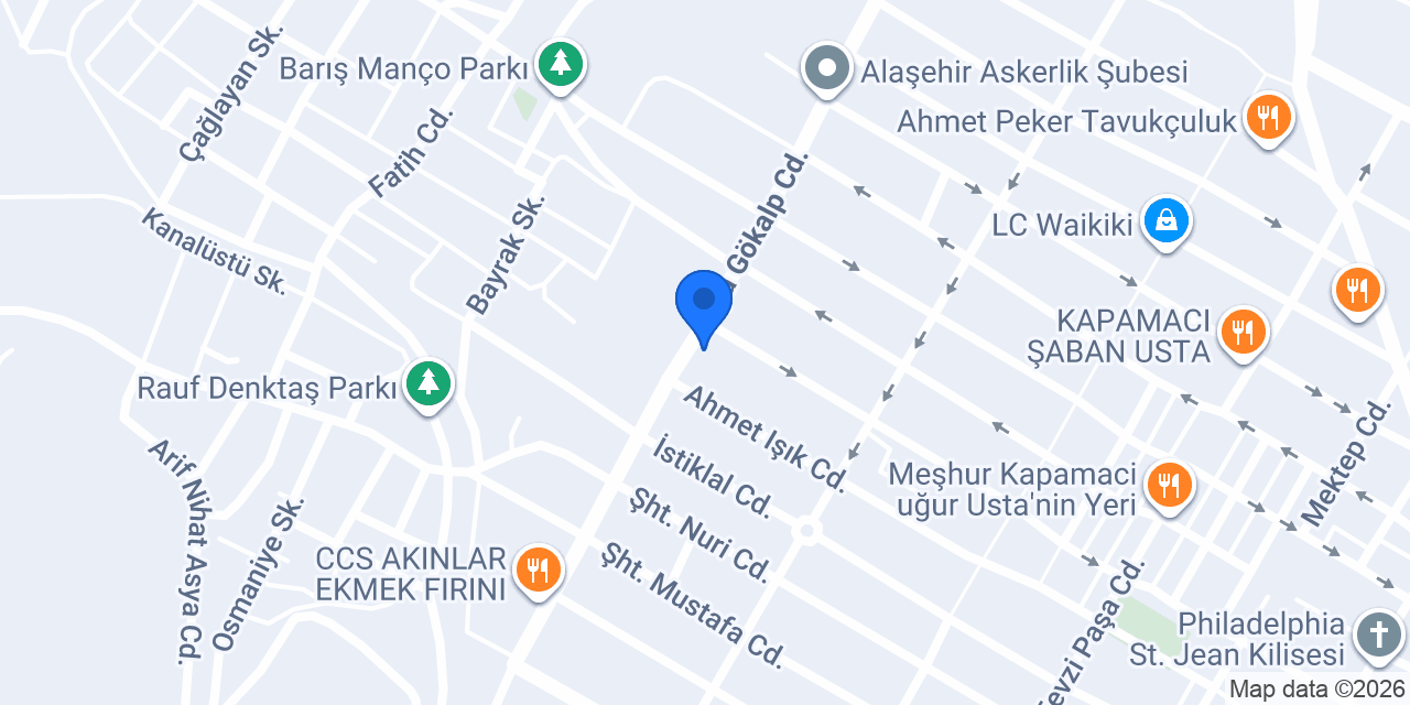 Sarmaşık pastanesi konumu