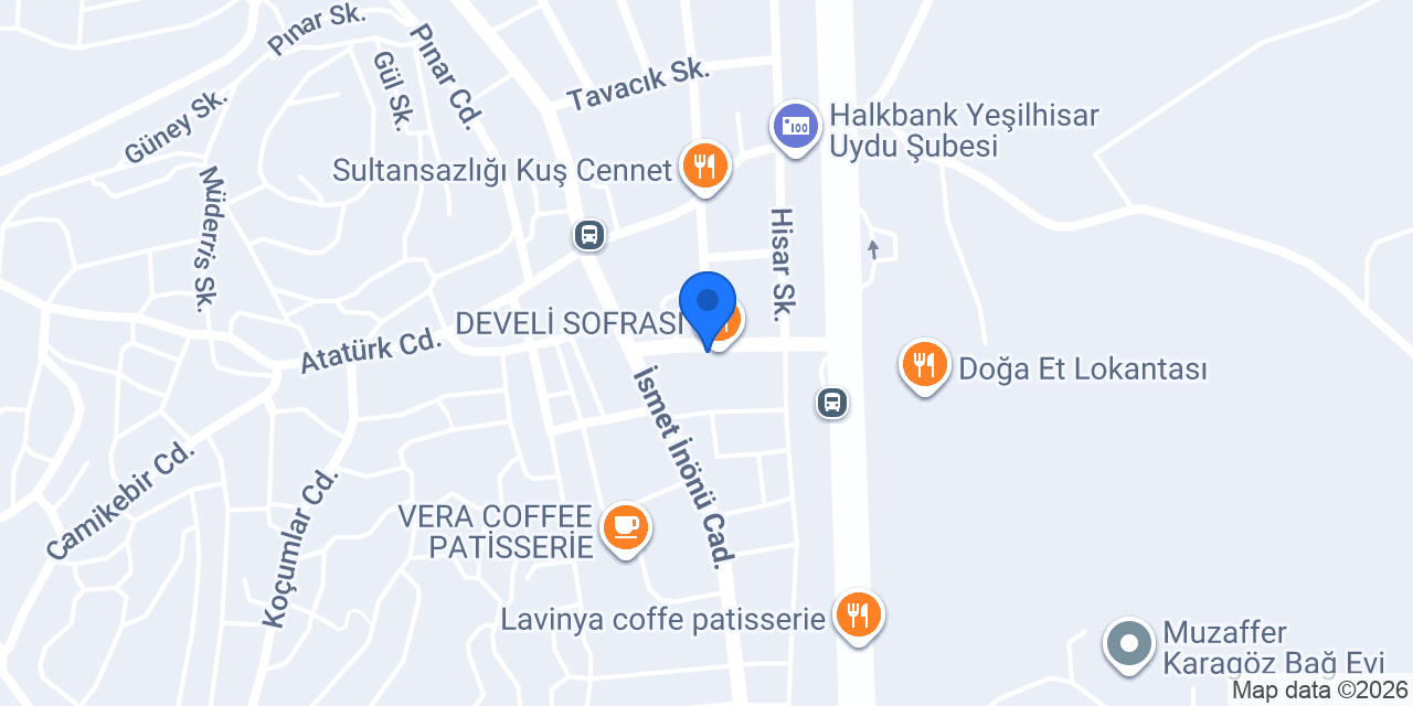 Ateş Döner Dürüm Salonu konumu