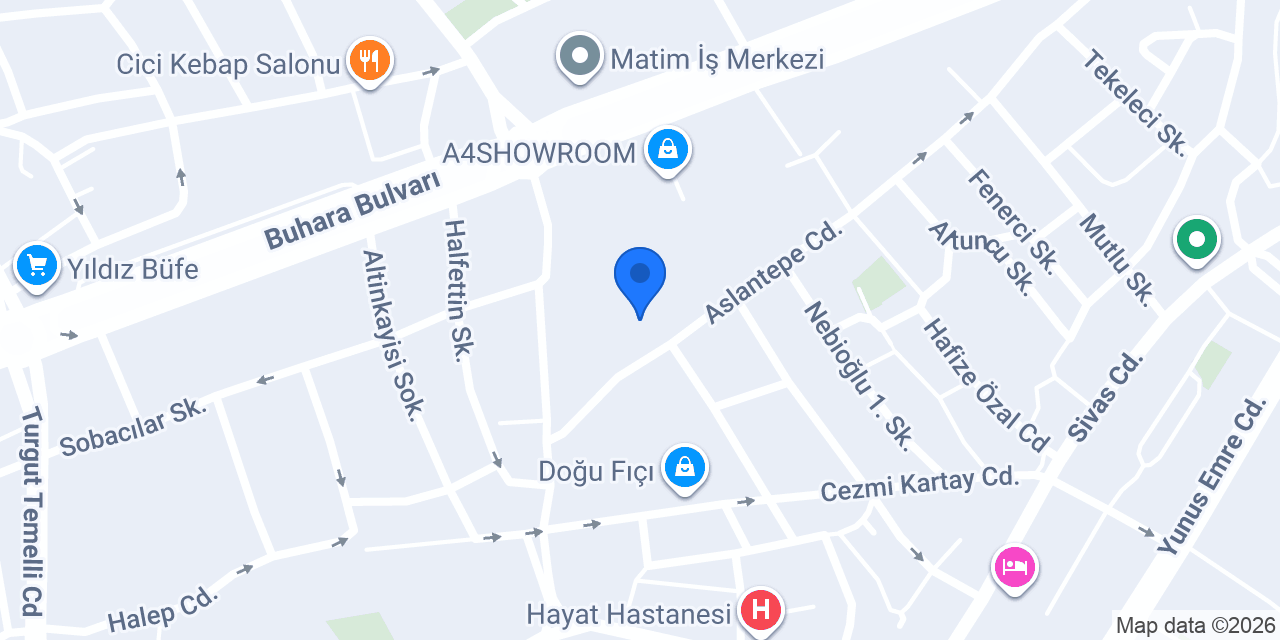 Demsa Temizlik konumu