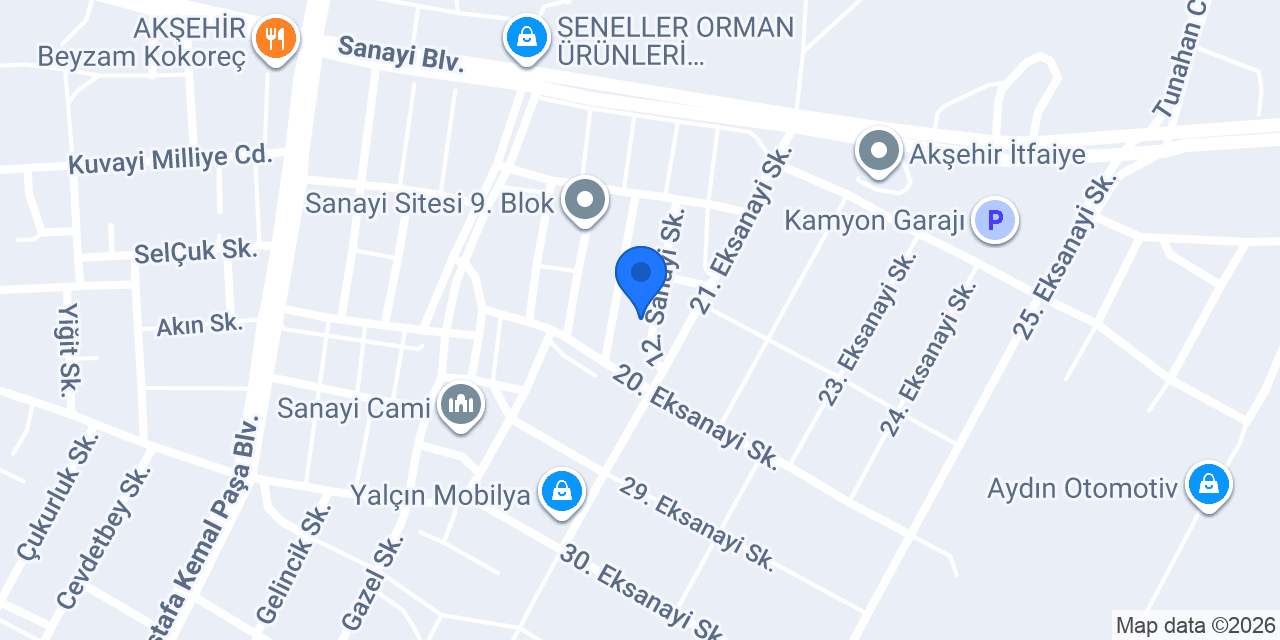 Sistem Yapı Elemanları konumu