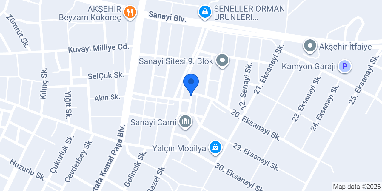 Bıçakcıoğlu Ticaret konumu