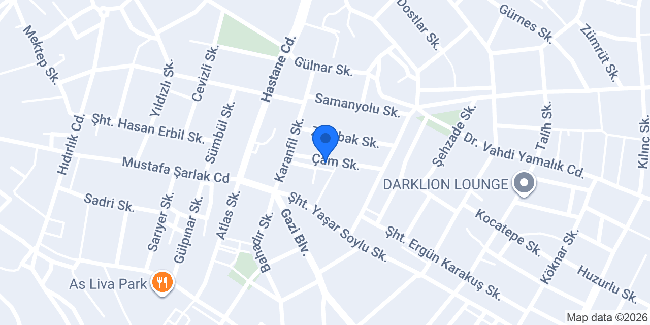 Çalışan Pansiyon konumu