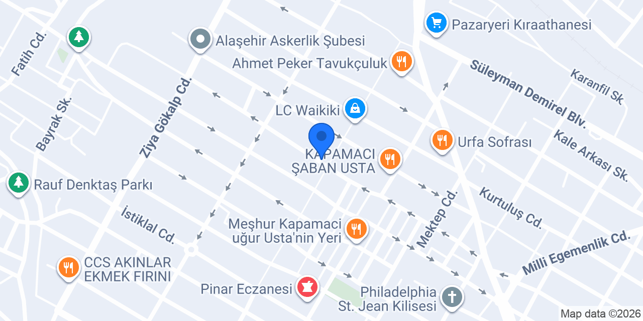 Çakır Kıraathanesi konumu