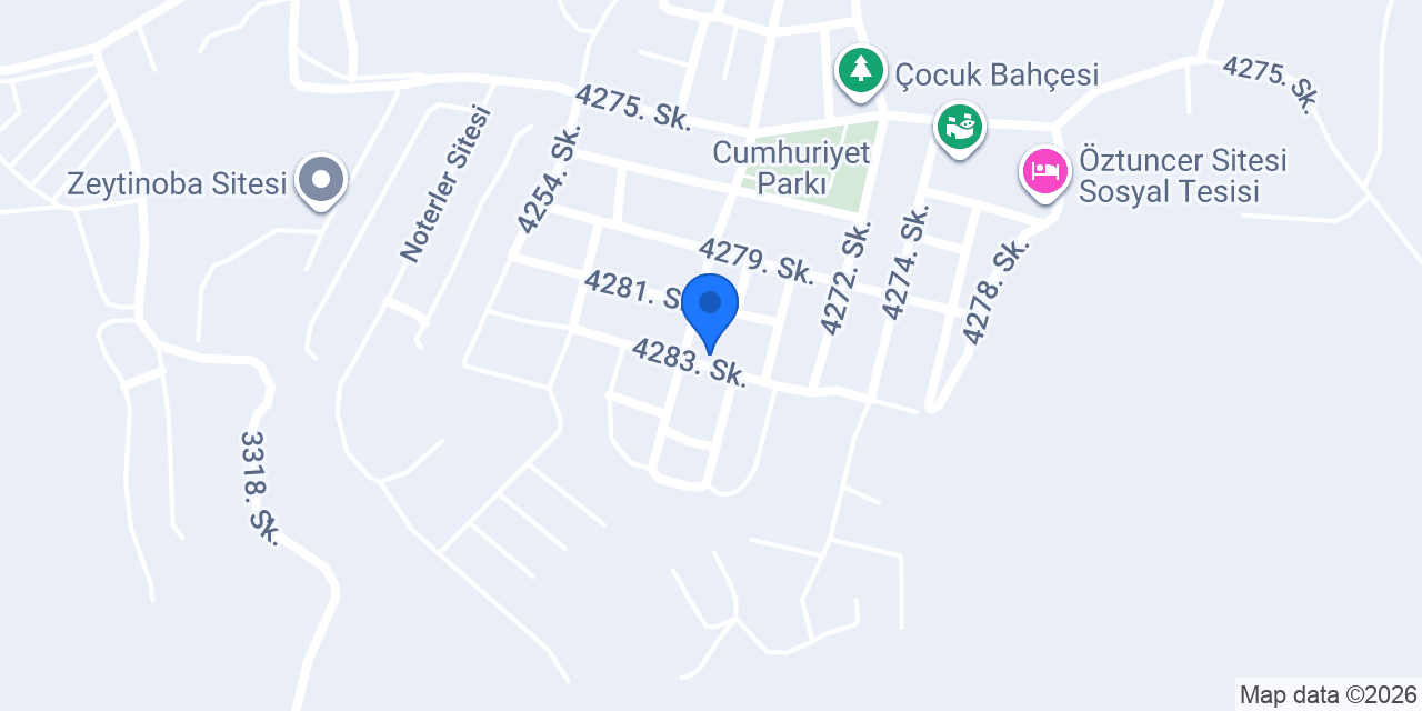 Yarımada Yapı Danışmanlığı konumu