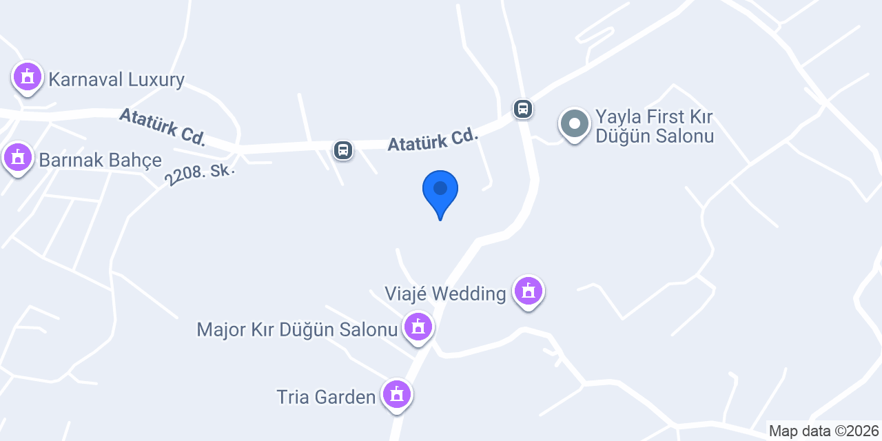 Sebze Meyve Hali konumu